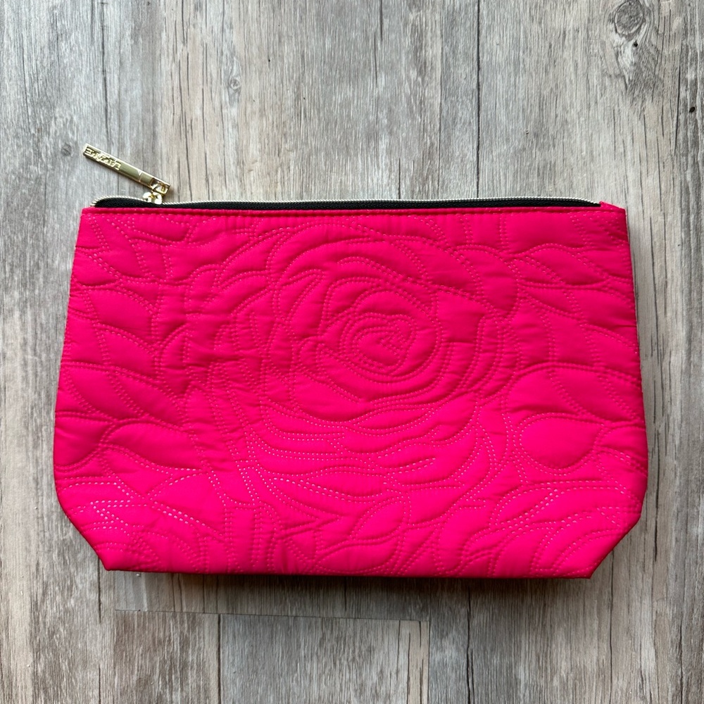 Lancome Fuchsia Cosmetic Bag